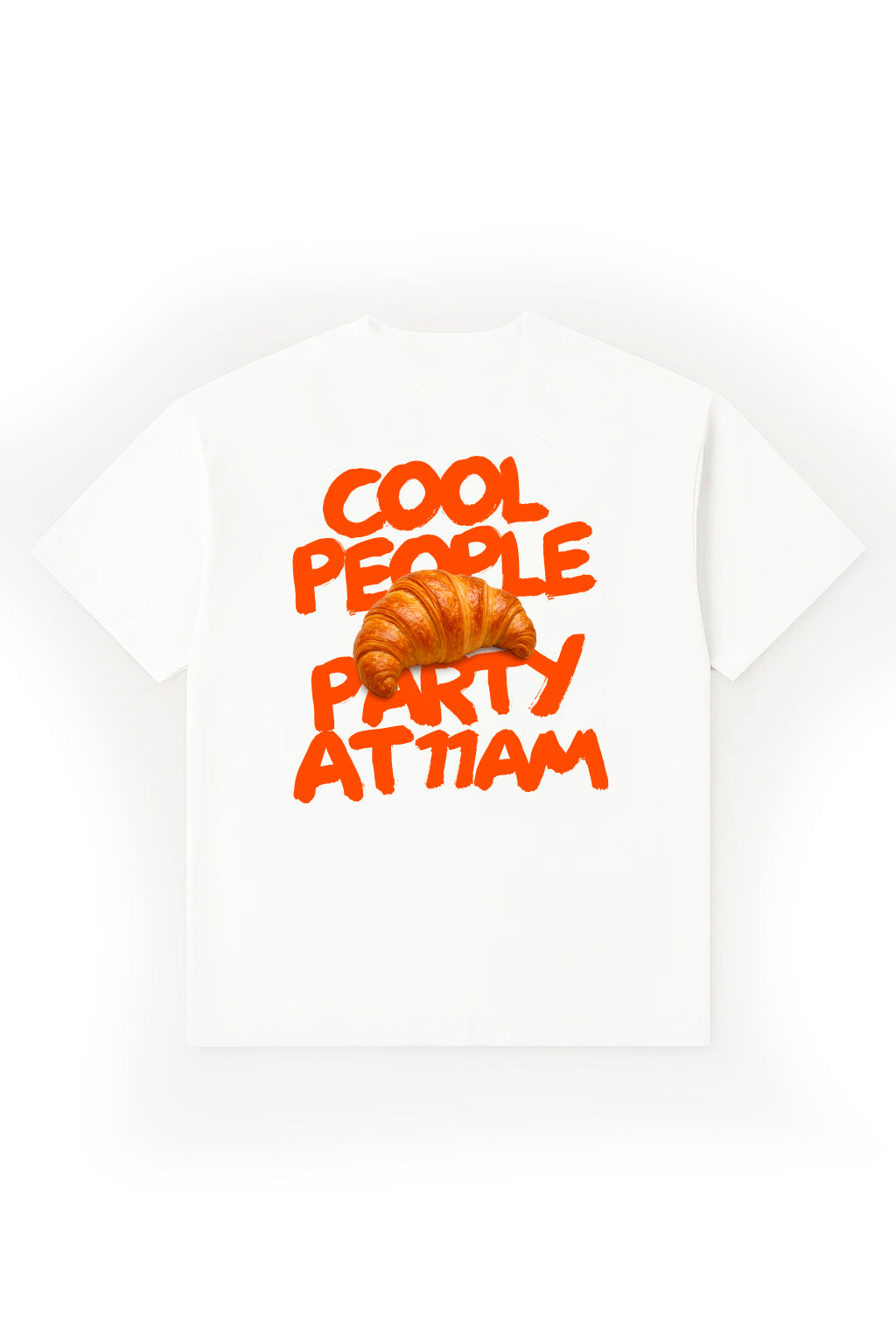 “Cool people party at 11am” t-shirt
